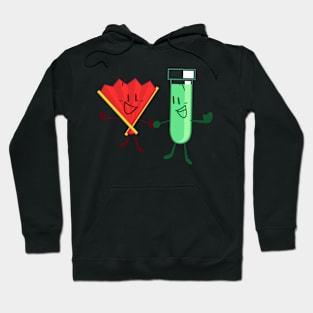 Fan and Test Tube (Inanimate Insanity) Hoodie